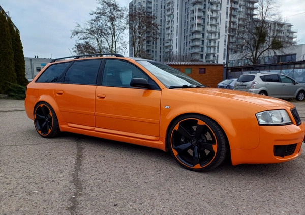 Audi RS6 cena 62900 przebieg: 210582, rok produkcji 2003 z Gdańsk małe 137